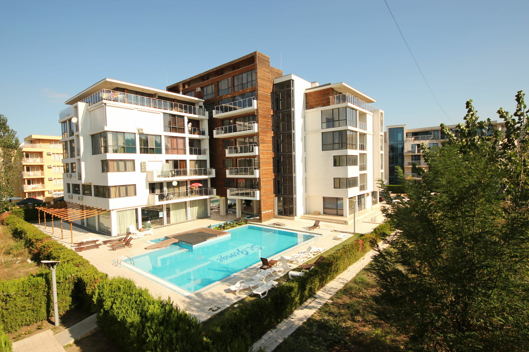 Eden - Menada Apartments Sunny Beach Buitenkant foto
